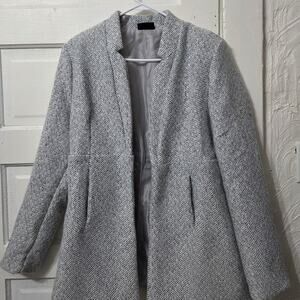 VICI Woman's White/Grey Blazer size M